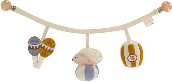 Baby Bello Henny De Egel Wagenketting - Sky Blue