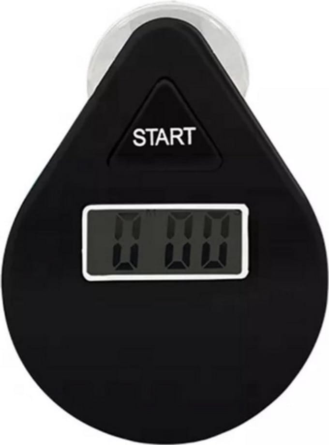 Douche Timer - Water Besparend - Tijd Besparend - Showertimer - Douchetimer 5 Minuten - Geld Besparen - Zwart