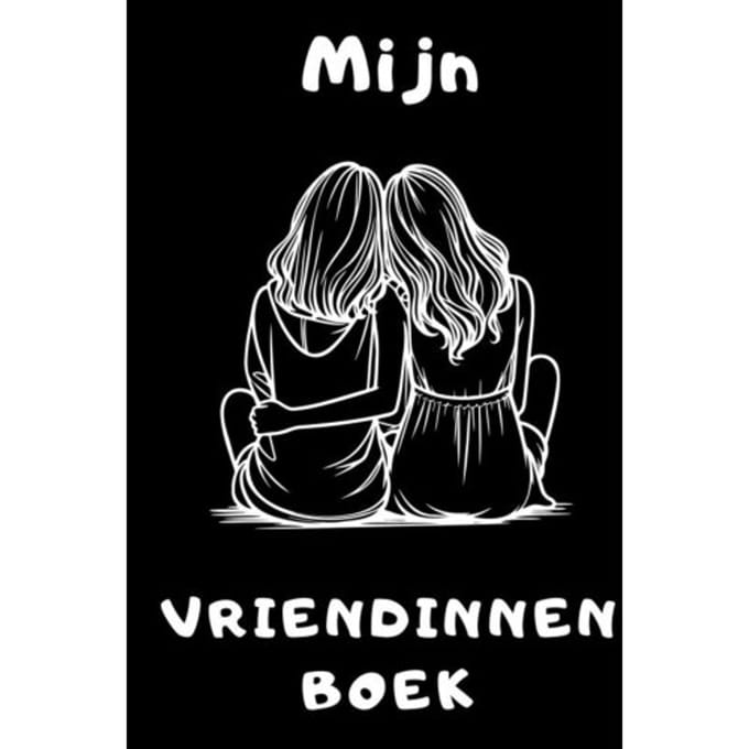 Tiener Vriendinnen Boek Zwart - Kris Degenaar