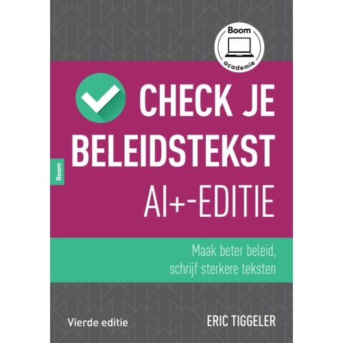 Check Je Beleidstekst - Ai+-Editie - Eric Tiggeler