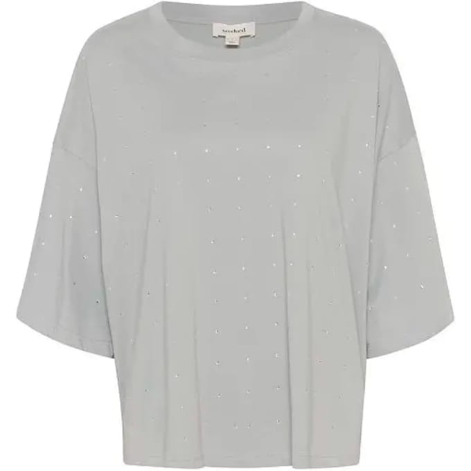 Dames-T-shirt Soaked in Luxury Afshan