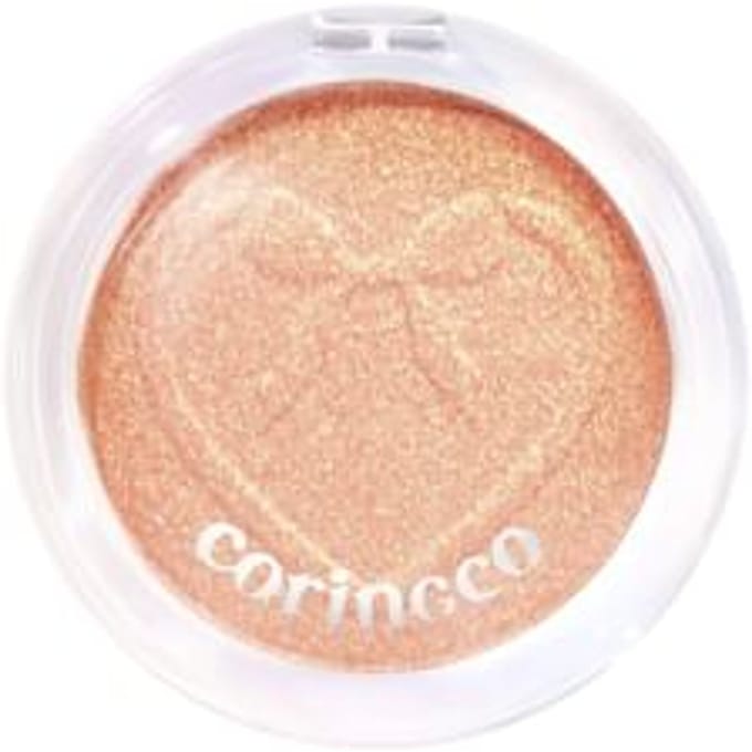 CORINGCO - Heart Sparkle Highlighter - 6 Colors #06 Emerald Champagne
