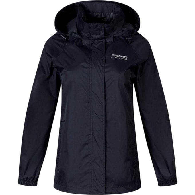 Minoti Dames/dames Packaway Waterdicht Jasje (Marine)