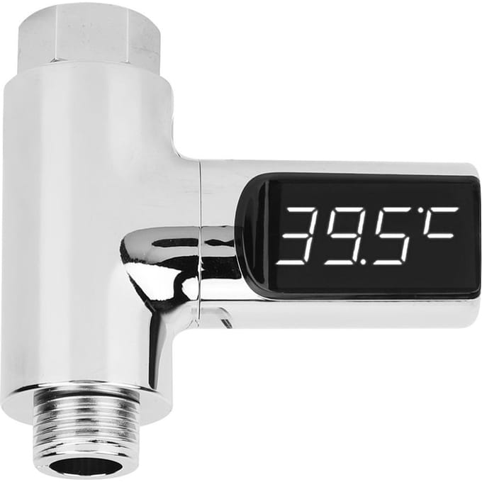 LED Display Thuis Water Douche Thermometer Digitaal Baby Bad Temperatuur Thermometer white