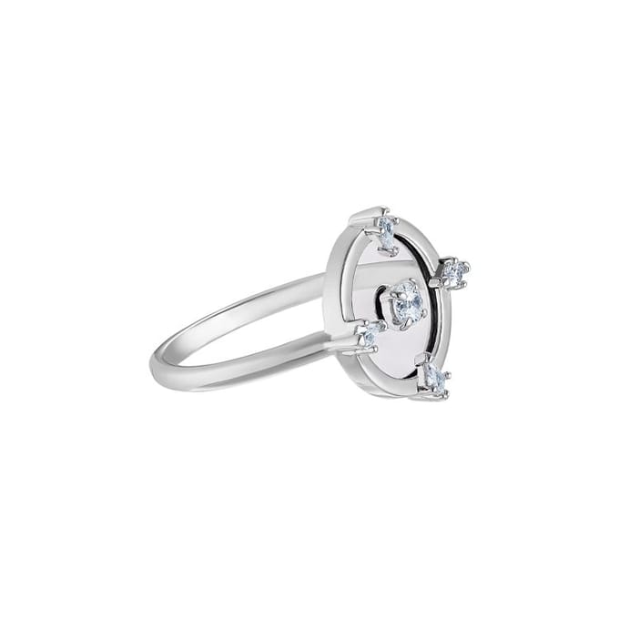 Swarovski North Rhodium plated Ringen Dames 5551798 White|52 white