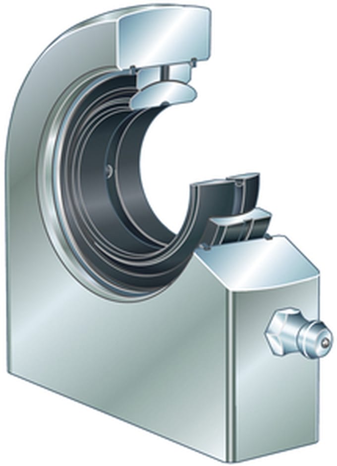 INA/Elges Stangkop hydraulisch, lasbaar, onderhoudsplichtig - GF40-DO-A