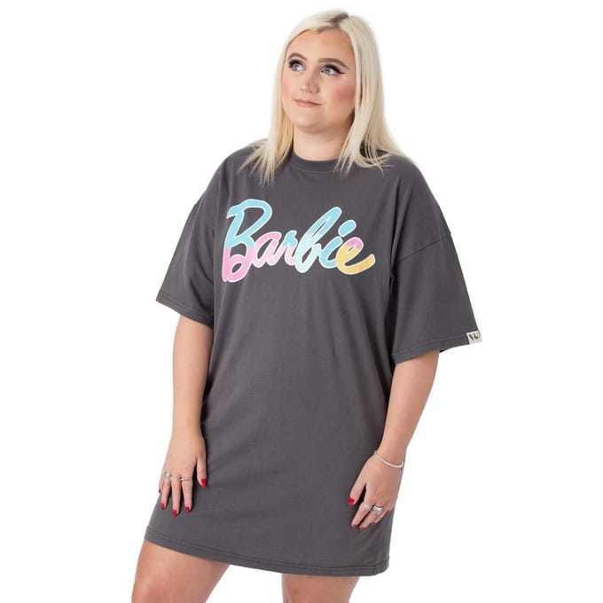 Barbie dames/dames oversized T-shirtjurk S