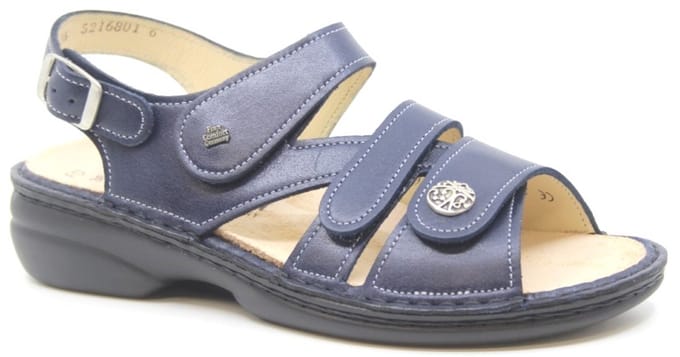 Finn Comfort 02562-195241 Gomera - Damessandaal - Blauw