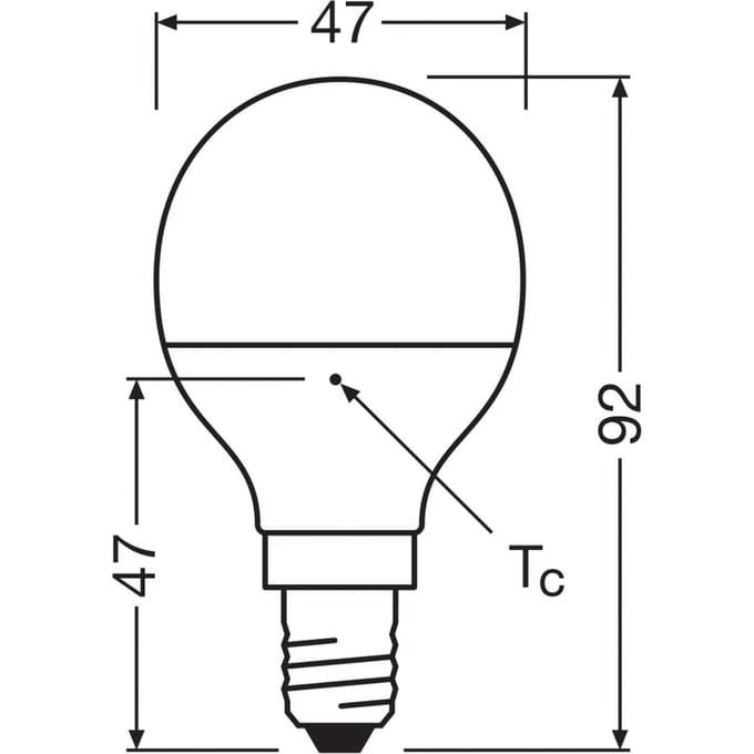 Ledvance LED Superstar P 40, 4.9W, E14, 3 scènes, 2700-4000K, 4099854240720