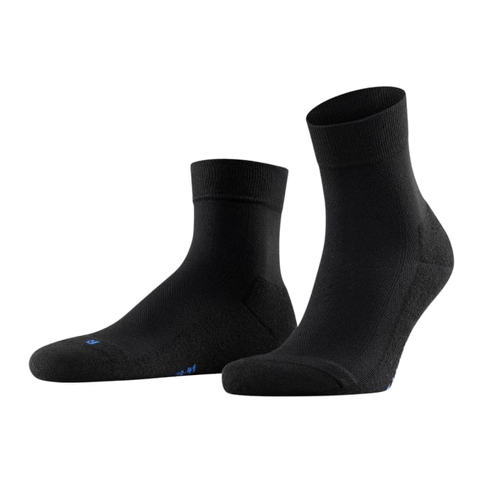 FALKE Cool Kick eenkleurig functioneel materiaal sokken unisex zwart - maat 46-48