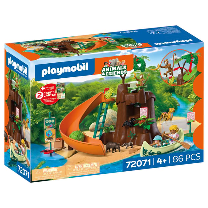 PLAYMOBIL 72071 Dierentuin: Jungle Avontuur Bouwsets