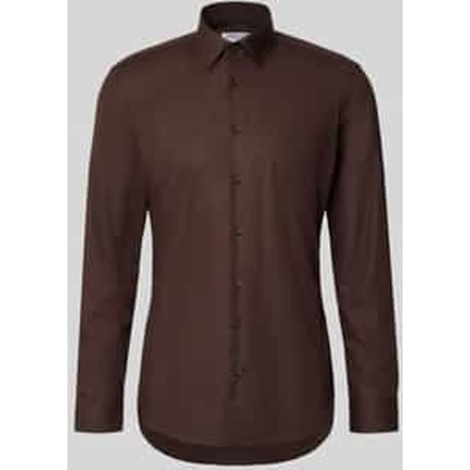 Super slim fit zakelijk hemd met kentkraag