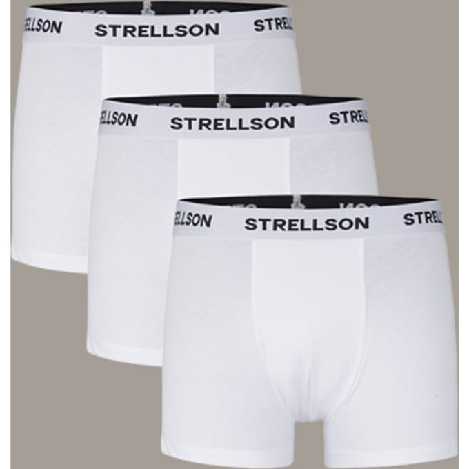 Triopak boxershorts, wit