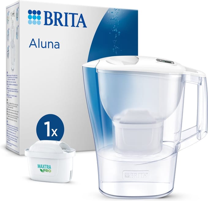 Brita Aluna Waterfilterkan + Maxtra Pro Waterfilter 1051116 (filtert PFAS)
