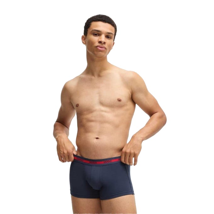 Hugo Heren Boxershort (Pakket van 3) (Marine)