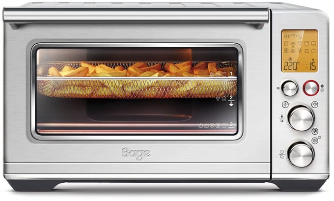 Sage SOV860 the Smart Oven Air Fryer RVS - Vrijstaande oven - Airfryer - Hetelucht