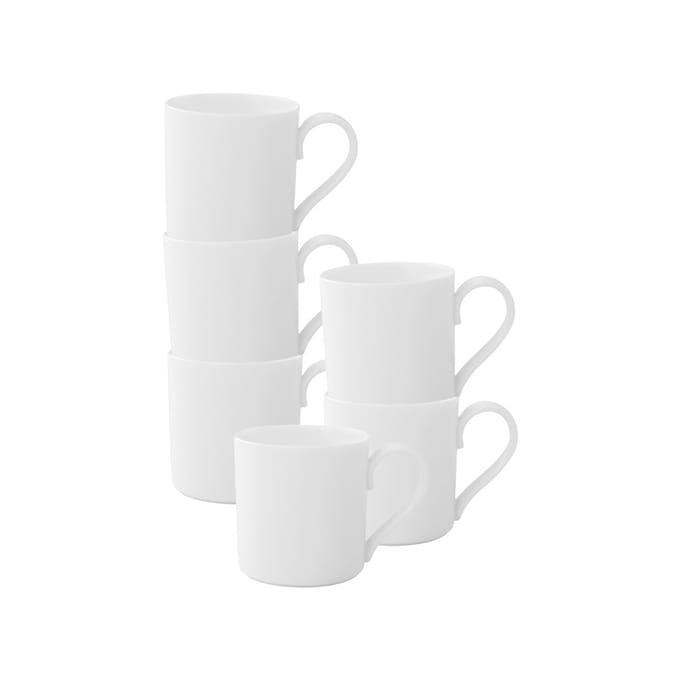 Espressotassen Modern Grace 60 ml Set van 6