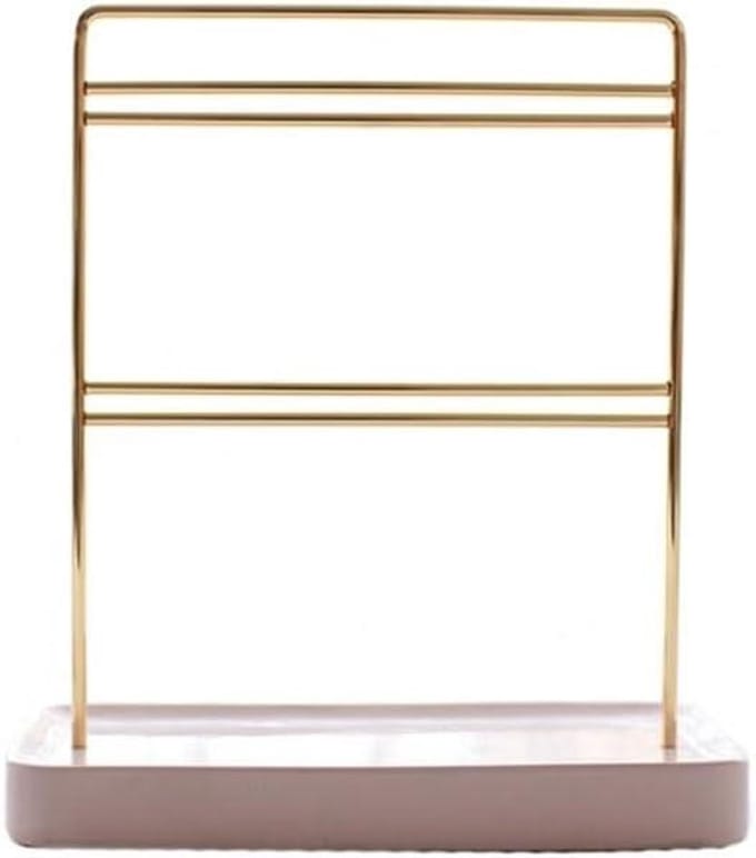 Sieradenhouder Display - Sieradenrek Organizer - Sieraden Opbergen - Ruimtebesparend Ontwerp - Niet Gespecificeerd - Roze