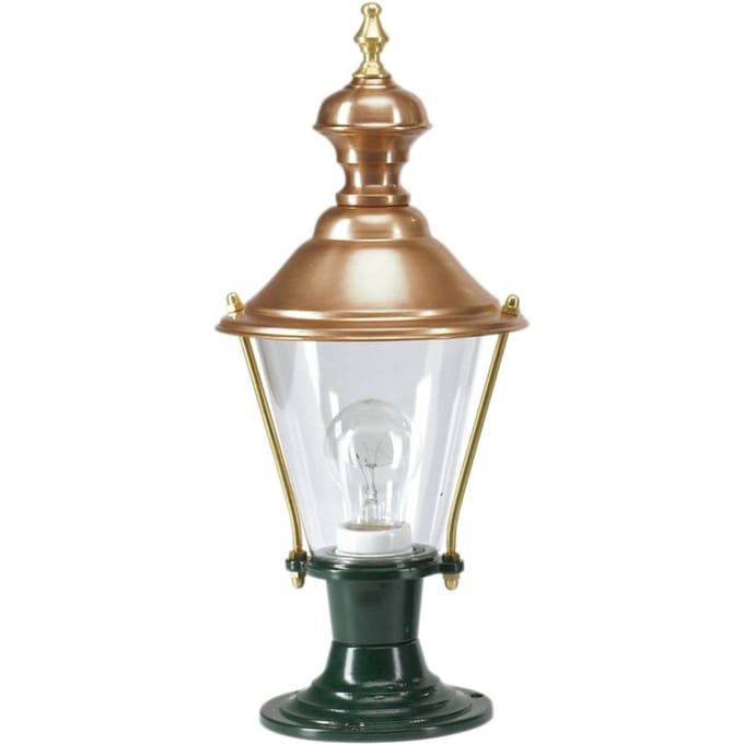 K.S. Verlichting Sokkellamp C208, groen