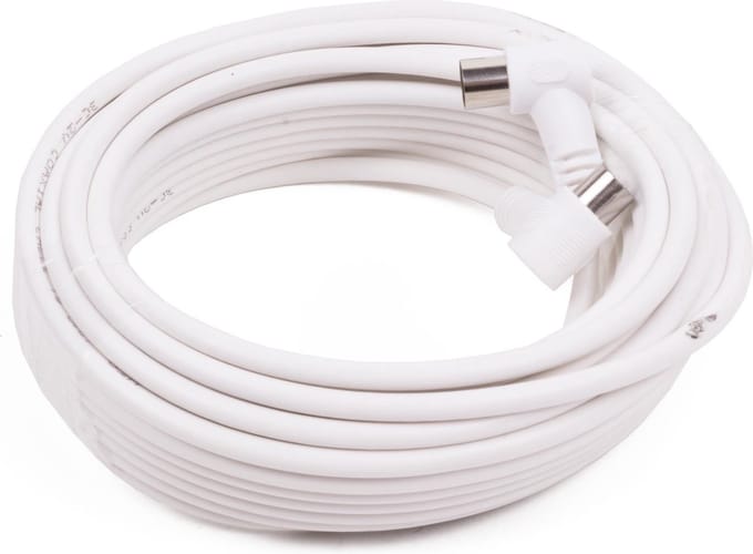 HQ haakse coax kabel 10 meter