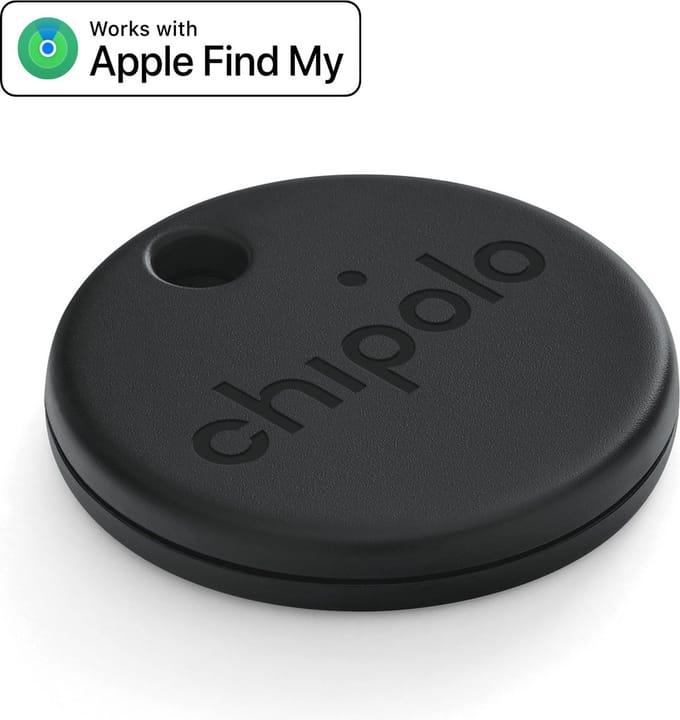 Chipolo One Spot - Wallet Sleutelhanger - Bluetooth Koffer Tracker - Keyfinder Sleutelvinder - Find My Network - 1-Pack - Zwart