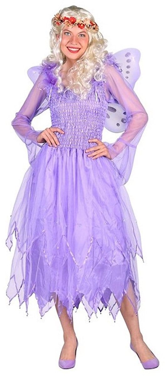 Elf/Feetje Fairytale Damesjurk - Paars - Maat S-M