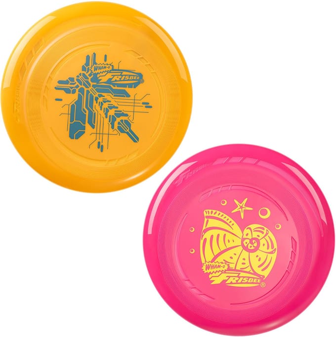FRISBEE Go Lichte Kleurrijke Frisbee Set 22,86 cm - 70g - 2 stuks