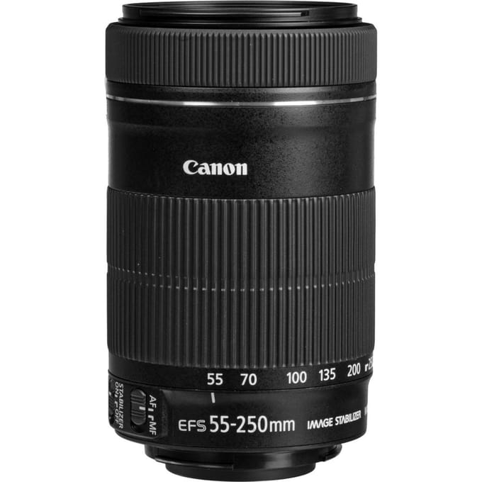 Telelens Canon EF-S 55-250 mm f/4-5,6 IS STM