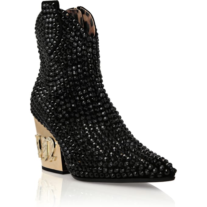 Laarzen Hoge Hakken Mid Gothic Plein
