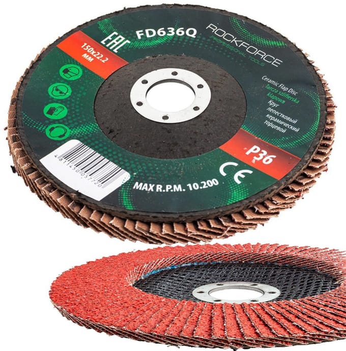Rockforce - Lamellenschijf - 150mm - Schroef - Metaal en Hout