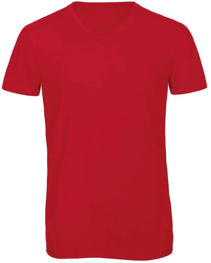 V Triblend/men T-Shirt - Red - M