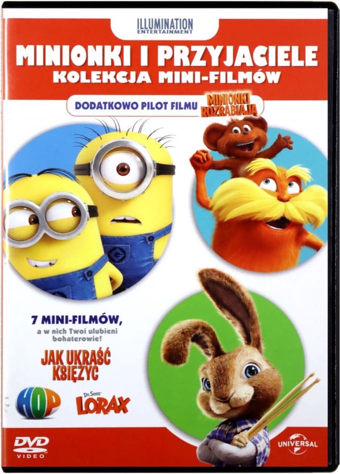Minionki i Przyjaciele kolekcja mini-filmów [DVD]