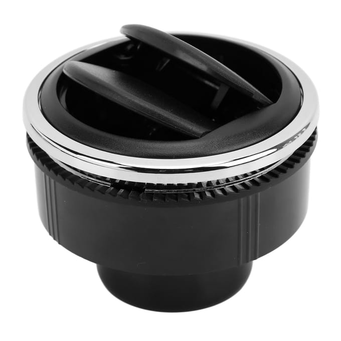 Dash Airconditioning Deflector Rond ABS Galvaniseren Zwart Universeel voor RV Boot Bus Auto black