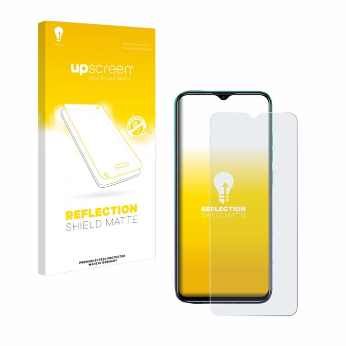 upscreen - Screenprotector voor Ulefone Note 9P - Folie Beschermfolie anti glare matte