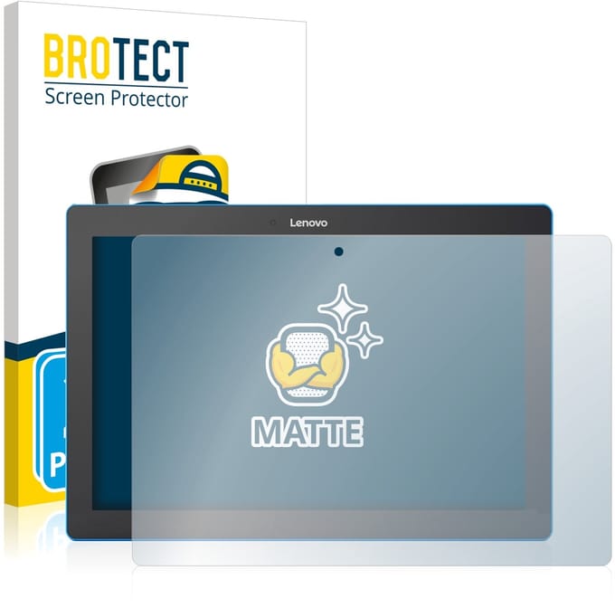 BROTECT - Screenprotector voor Lenovo Tab 10 TB-X103F - Folie Beschermfolie matte 2 Stuks