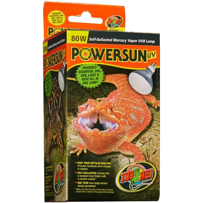 Terrarium lamp Zoomed Powersun UV PUV12E