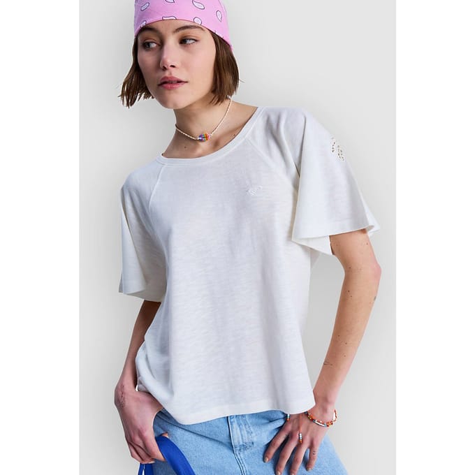 T-shirt dames Roxy Time For Palm Tree