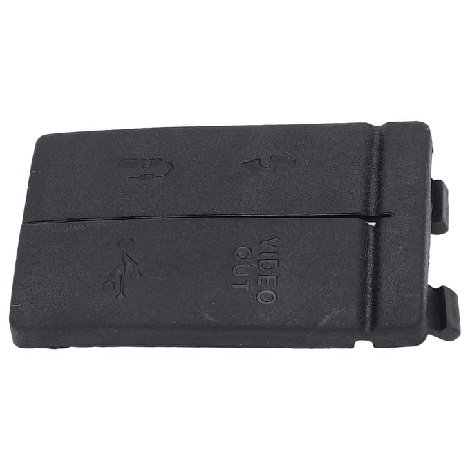 Camera-interfacedeksel Rubberen waterdichte USB-poort Video-uitgangskap Camera-accessoires voor 40D