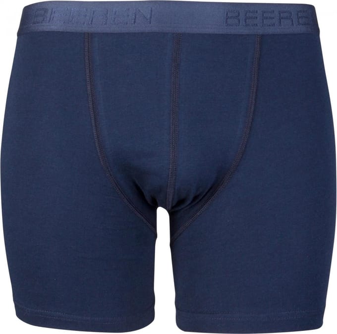 Beeren Heren Boxershort Dylan met gulp, marine, M, 2-pack
