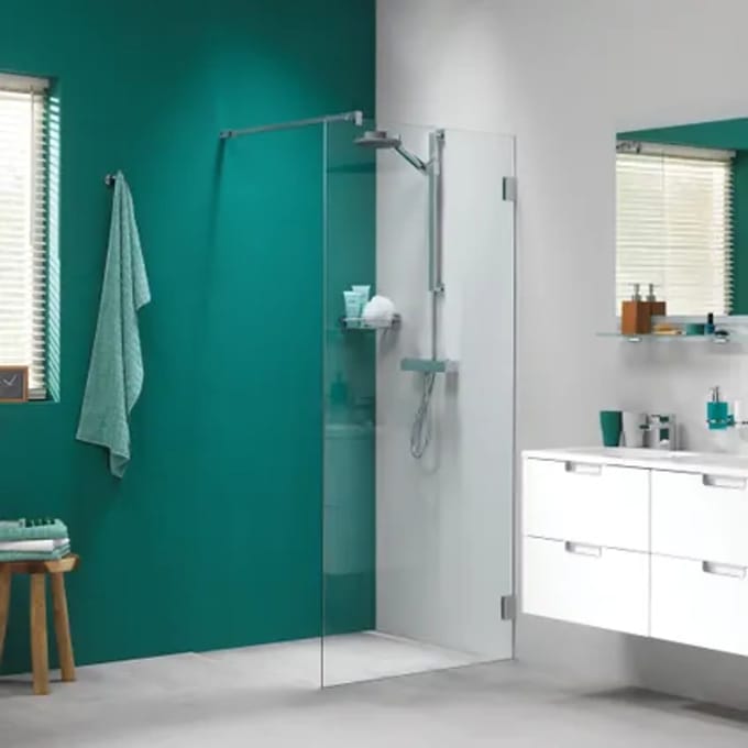 Sealskin I Am Douchewand Walk In Type A3 (divider) 1200mm Rvs (look) | 8mm Helder Veiligheidsglas + Antikalk