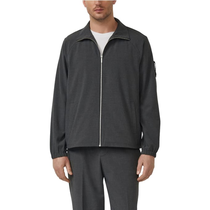 s.Oliver  Jackets Indoor Grey/black Größe: 54 | Leichte Jacken Outlet | Herren | Grau