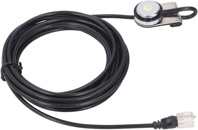 Voertuigradio Antenne - Mobiele Radio Beugel - Amateur Gebruikers - Lange Flexibele Kabel - 5 Meter Kabel