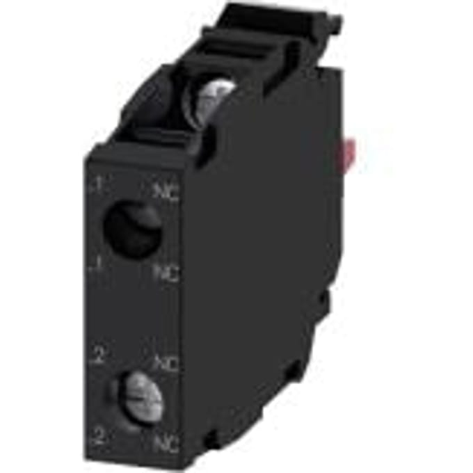 Siemens 3SU1400-1AA10-1EA0 Contactmodule Voor frontbevestiging 2x NC Contact element 1 stuk(s)