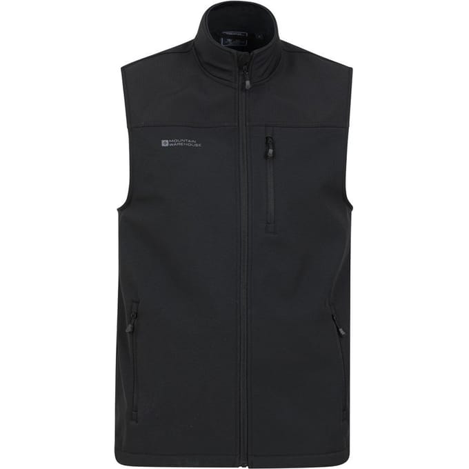 Mountain Warehouse Heren Grasmere Gilet (Zwart)