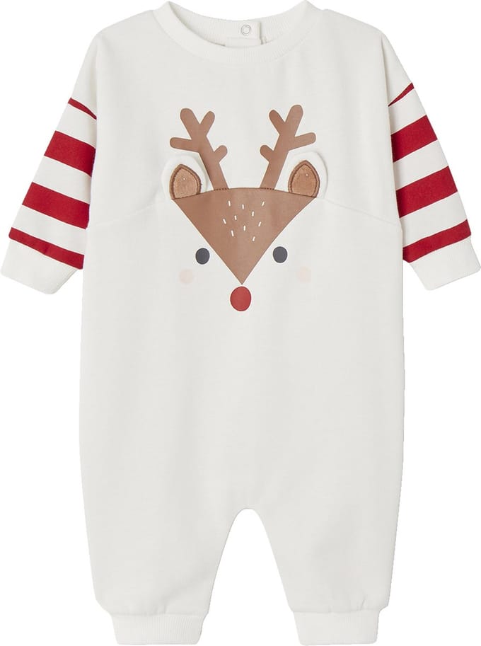 Vertbaudet Kerstset pyjama rendier + sokken voor baby's