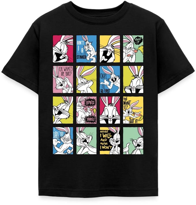 Looney Tunes Bugs Bunny Tiles T-Shirt Kinderen