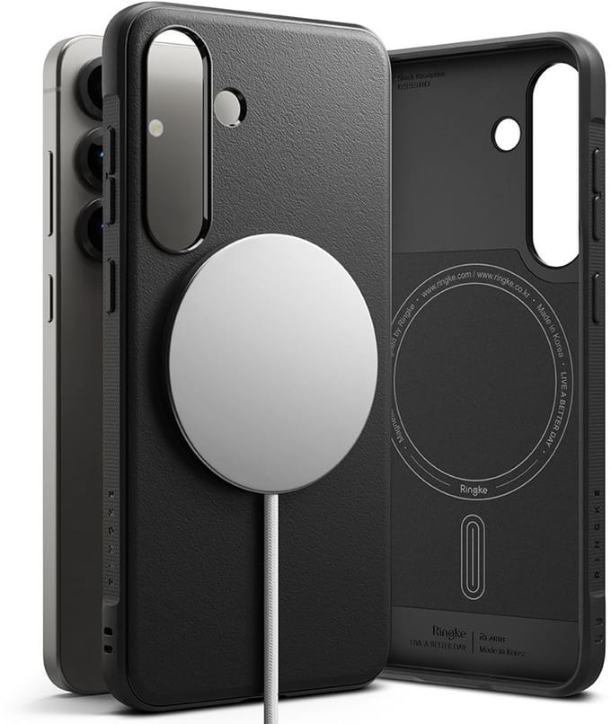 Ringke Onyx Magnetic Voor Magsafe Voor Galaxy S25 Beschermend Met Systeem