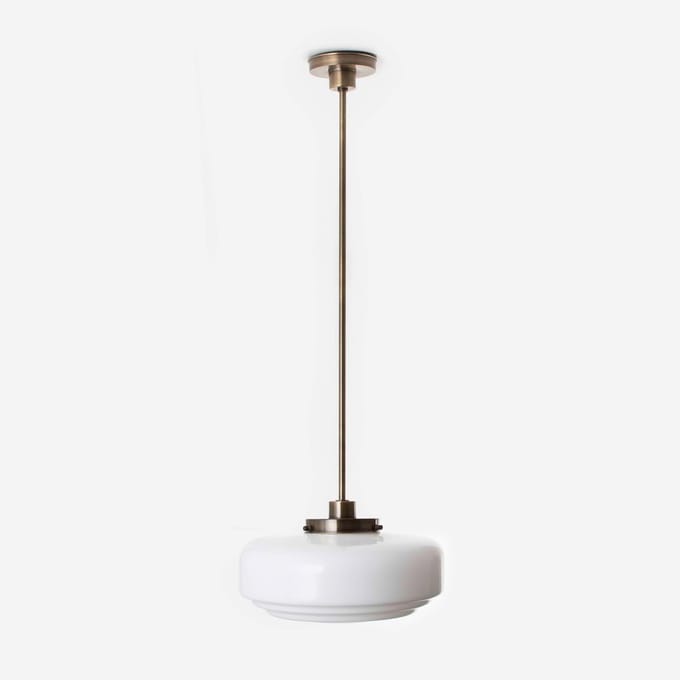 Hanglamp Lloyd 20's Brons - Art Deco Trade