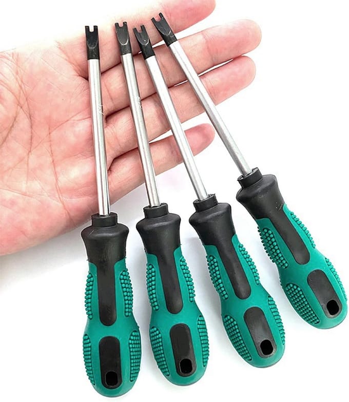 4-delige U-Vormige Schroevendraaier Set (M1.7 t/m M2.6) - Magnetisch Handgereedschap