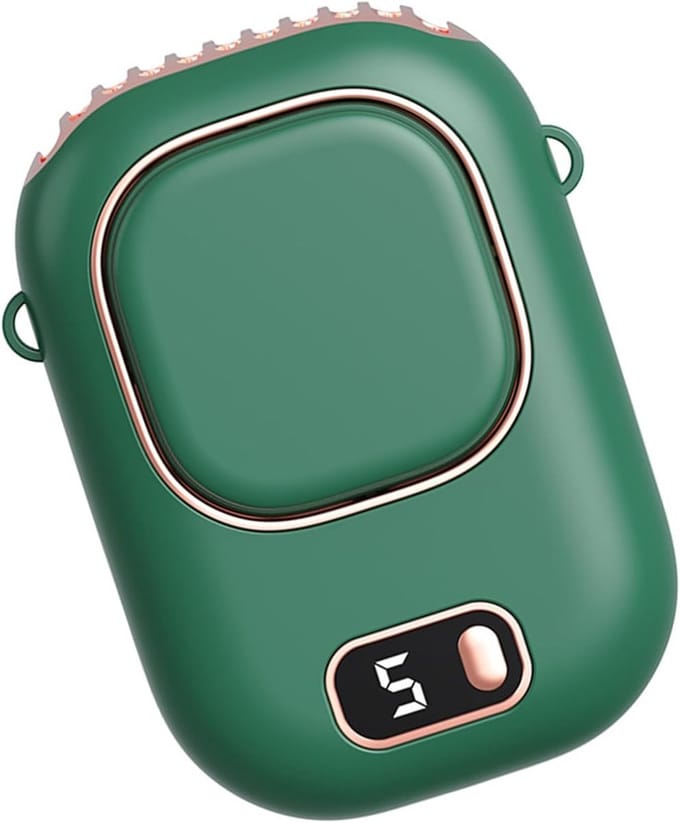 VHV - Bureauventilator - usb bureauventilator - USB oplaadbaar, handsfree - voor kantoor, slaapkamer, thuiswerken